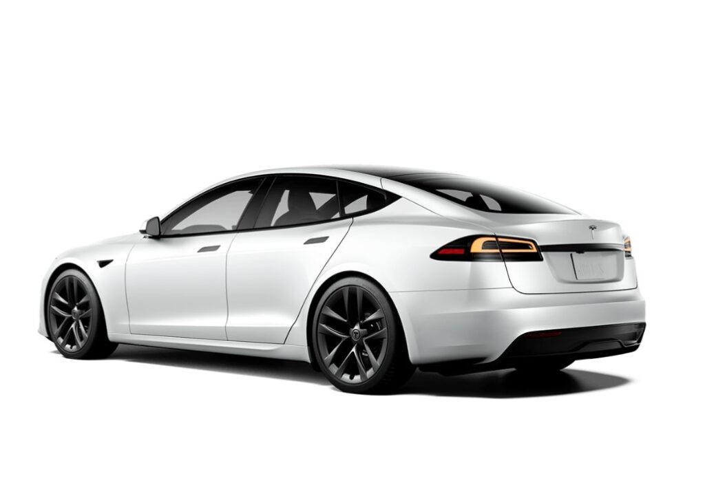 2022  Tesla Model S White