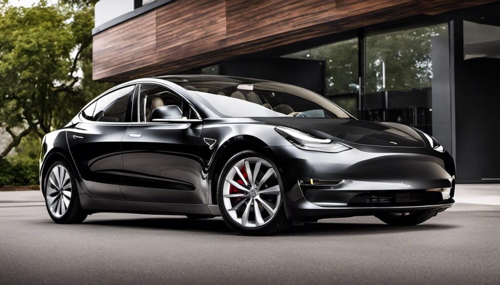 Familiarizing with the Tesla Model 3 Interface